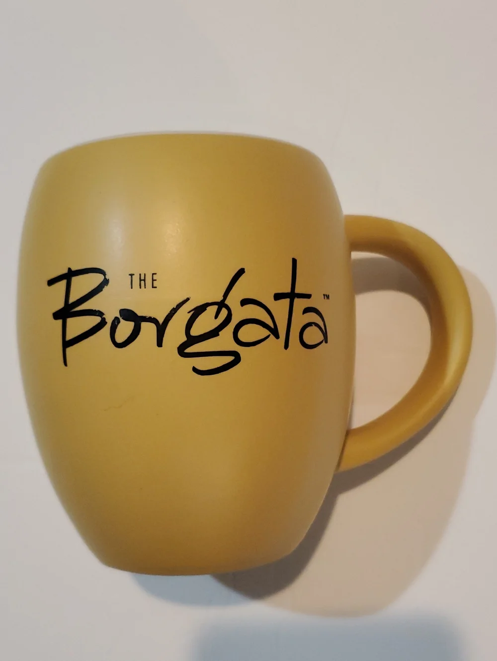 The Borgata Mug 20oz Borgata Casino Mug Yellow Black